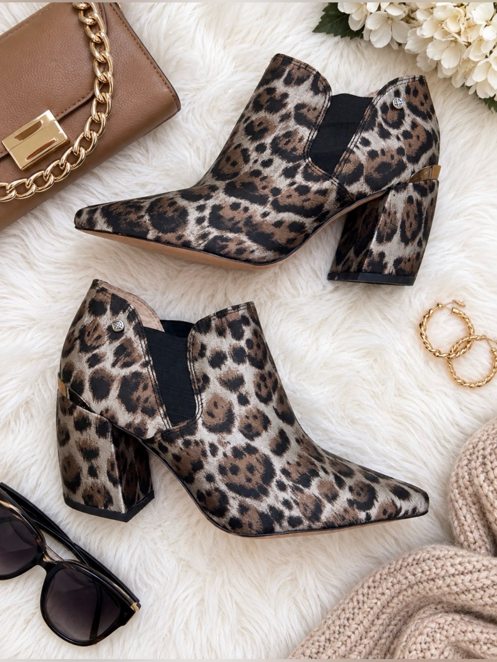 Maxinee Leopard Print Booties